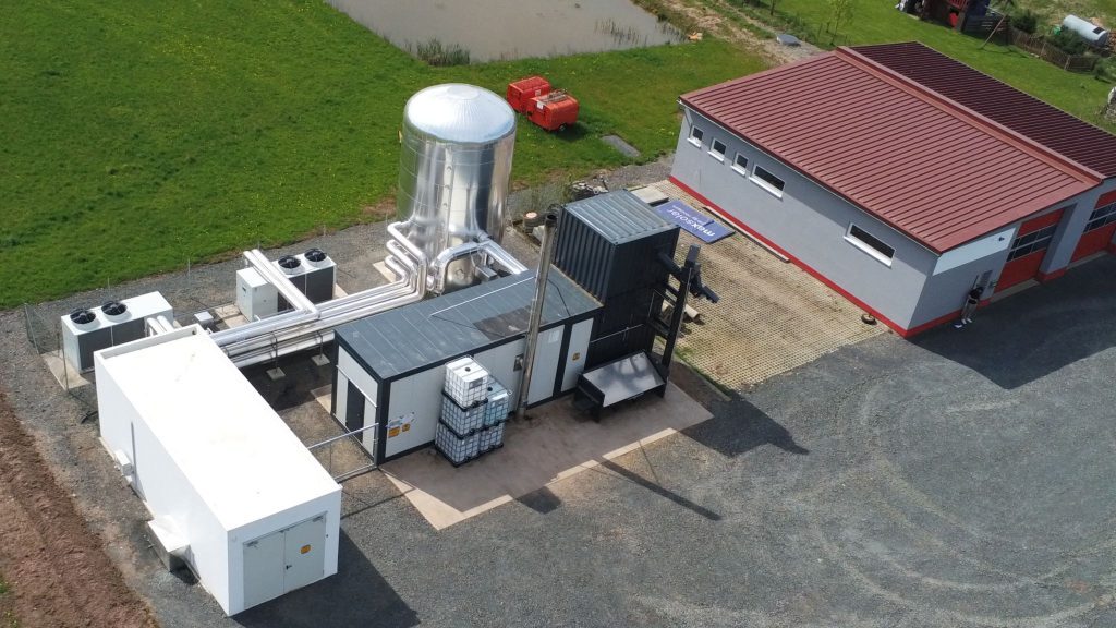 Fernwärmesystem, Egis, Bundorf